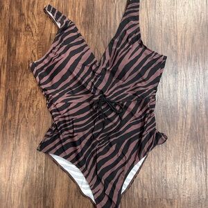 Summersalt Tie Waist Backflip Swimsuit! Sz: 16. Perfect Condition!